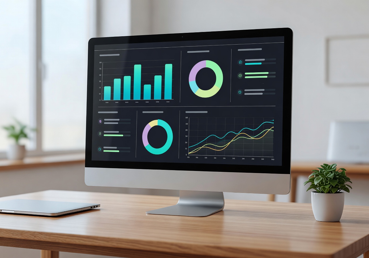 Productivity software dashboard