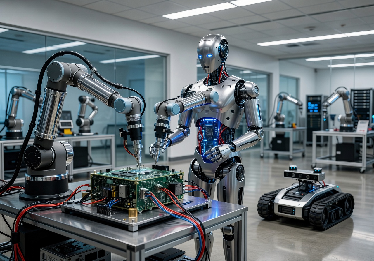 Advanced humanoid robot
