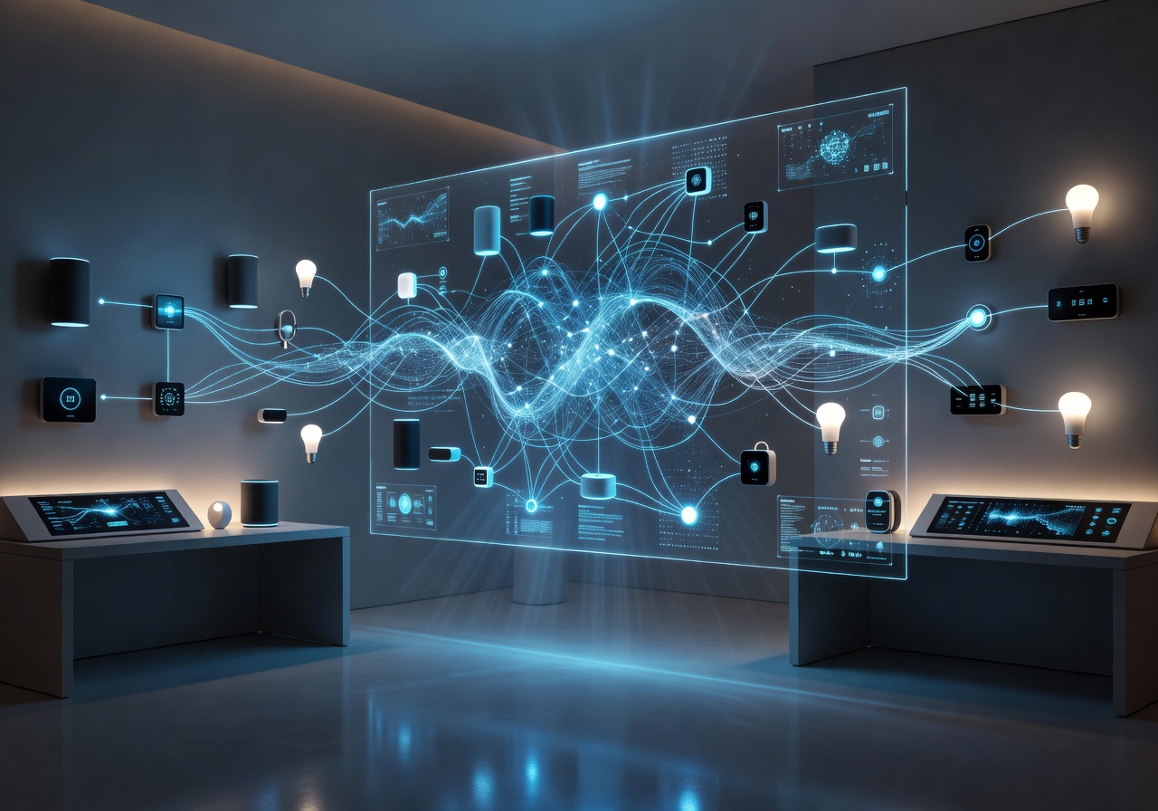 Smart devices and IoT network visualization