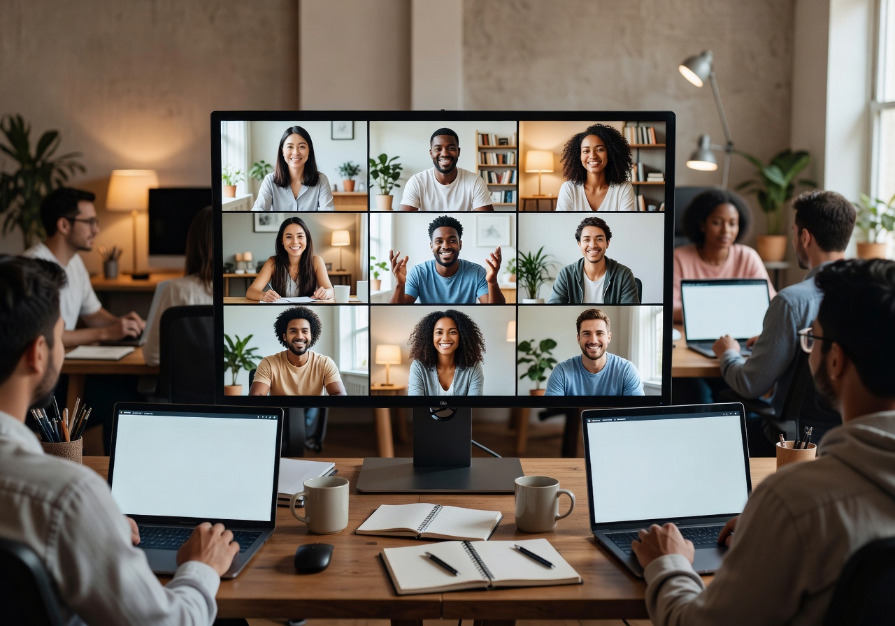 Team collaboration remote work
